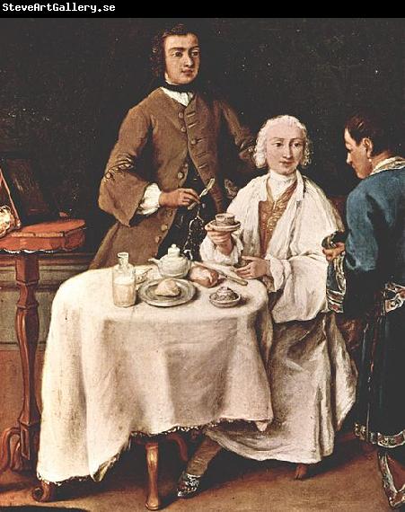 Pietro Longhi Besuch bei einem Lord